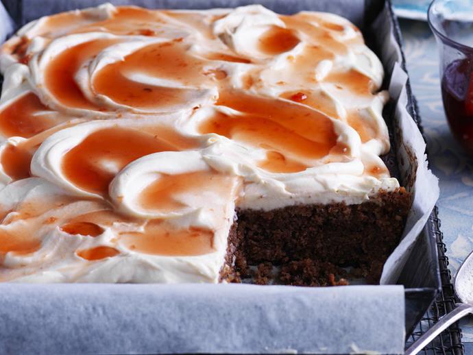 **[Spiced walnut & chocolate cake with poached quince](https://www.womensweeklyfood.com.au/recipes/spiced-walnut-and-chocolate-cake-with-poached-quince-4580|target="_blank")**