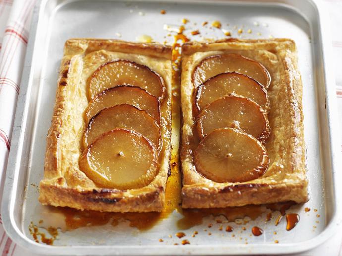 Nashi, a variety of Japanese pear, is recognised by its distinct round shape. Similar in sweetness and texture to other pear varieties, nashi is well suited to sweet recipes like this simple [nashi galette](https://www.womensweeklyfood.com.au/recipes/nashi-galette-4626|target="_blank"). Nashi also pairs well with rich meats in savoury dishes like this [pork cutlets with nashi recipe](https://www.womensweeklyfood.com.au/recipes/pan-fried-pork-cutlets-with-nashi-4782|target="_blank"), or in this [almond-crusted chicken recipe.](https://www.womensweeklyfood.com.au/recipes/keto-almond-crumbed-chicken-schnitzel-recipe-30951|target="_blank")
