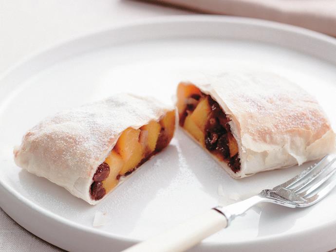 **[Spiced stone fruit strudel](https://www.womensweeklyfood.com.au/recipes/spiced-stone-fruit-strudel-10661|target="_blank")**

The strudel is a classic German sweet pastry dish. We've been a little creative here and instead of using apples, we've used peaches and nectarines. You'll love the result.