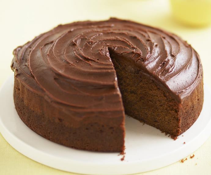 quick-mix chocolate cake