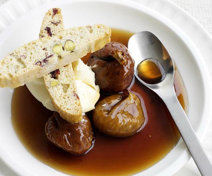 marsala-poached figs