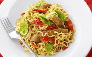 PESTO BEEF AND NOODLE SALAD