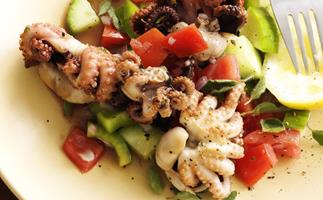 BARBECUED OCTOPUS SALAD