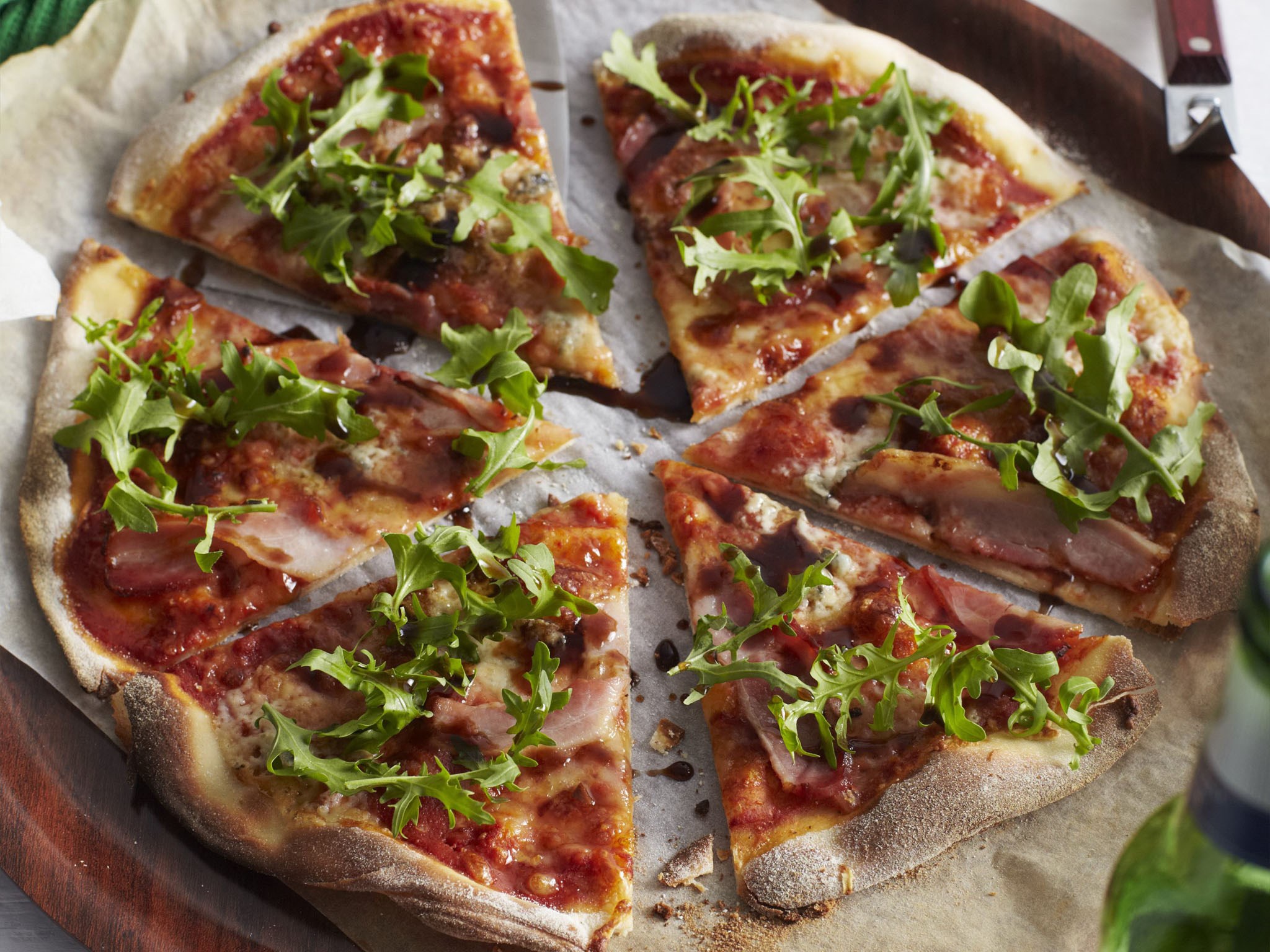 Gorgonzola, speck and sticky balsamic pizza | New Zealand Woman&amp;#39;s ...
