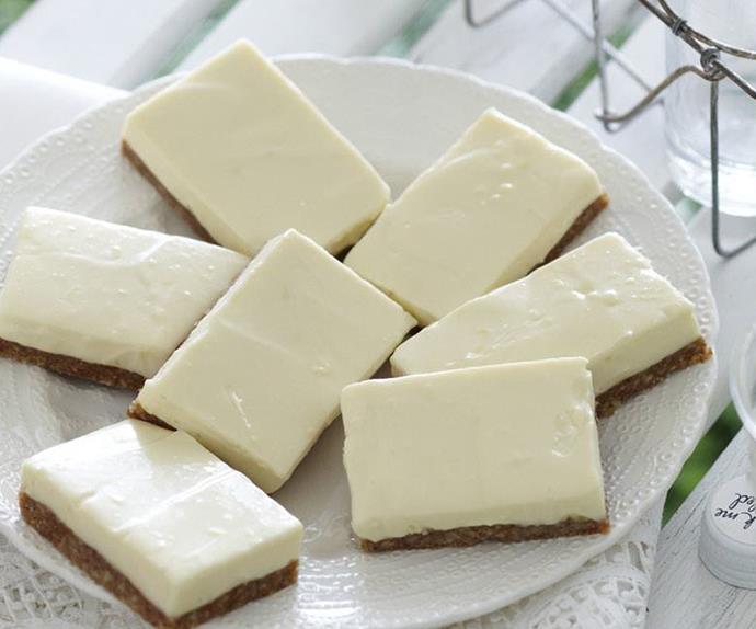 lemon cheesecake squares