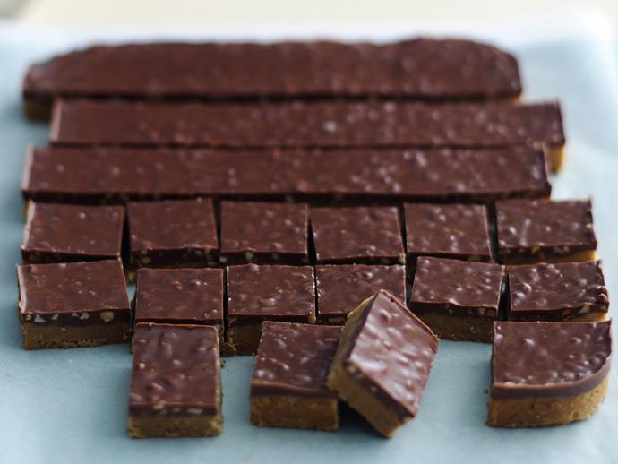**[Choc peanut butter squares](http://www.womensweeklyfood.com.au/recipes/choc-peanut-butter-squares-8995|target="_blank")**