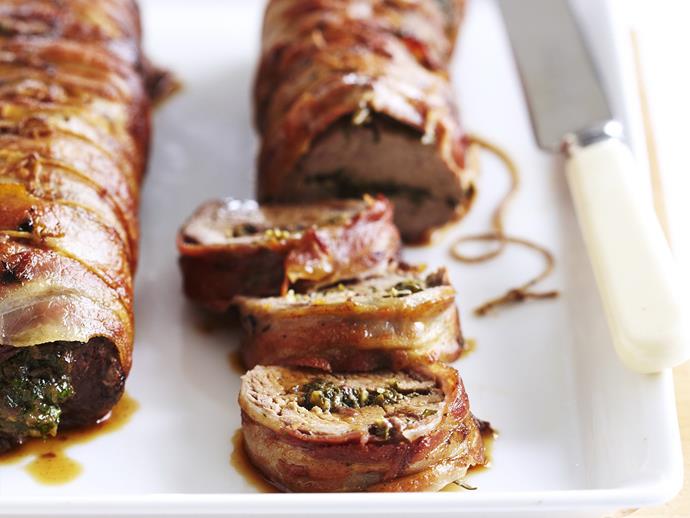 [Barbecued veal fillet with salsa verde stuffing](https://www.womensweeklyfood.com.au/recipes/barbecued-veal-fillet-with-salsa-verde-stuffing-9231|target="_blank")