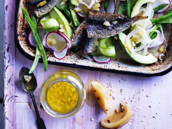 **[Grilled sardines with fennel and preserved lemon](https://www.womensweeklyfood.com.au/recipes/grilled-sardines-with-fennel-and-preserved-lemon-8784|target="_blank")**