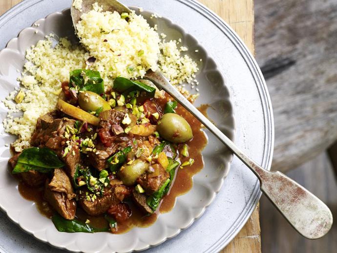 Take your beef stew to the next level with this delicious [beef, spinach and olive tagine](https://www.womensweeklyfood.com.au/recipes/beef-tagine-with-spinach-and-olives-28576|target="_blank").