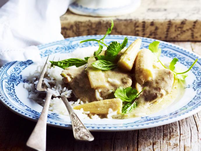 A rich and fragrant [green chicken curry](https://www.womensweeklyfood.com.au/recipes/green-chicken-curry-7893|target="_blank") that is so simply made in a slowcooker.