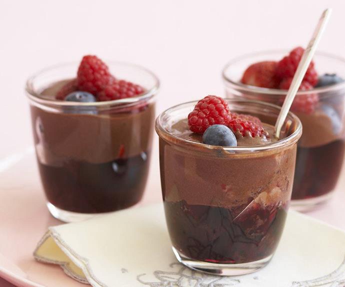 Chocolate & berry trifle | Australian Women's Weekly Food
