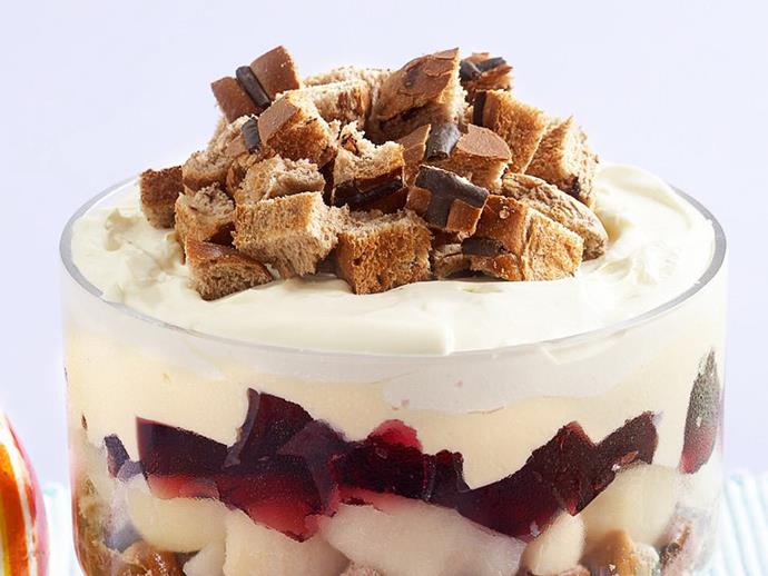 **[Easter trifle](https://www.womensweeklyfood.com.au/recipes/easter-trifle-14262|target="_blank")**

This recipe is a great way to use the abundance of hot cross buns available around Easter time.