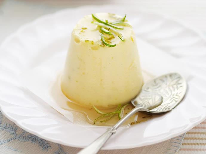 **[Honey lime bavarois](https://www.womensweeklyfood.com.au/recipes/honey-lime-bavarois-14293|target="_blank")**

Celebrate winter citrus with these stunning, refreshing Bavarian creams. You'll need about 8 limes for this recipe.