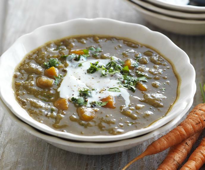 dhal and carrot soup