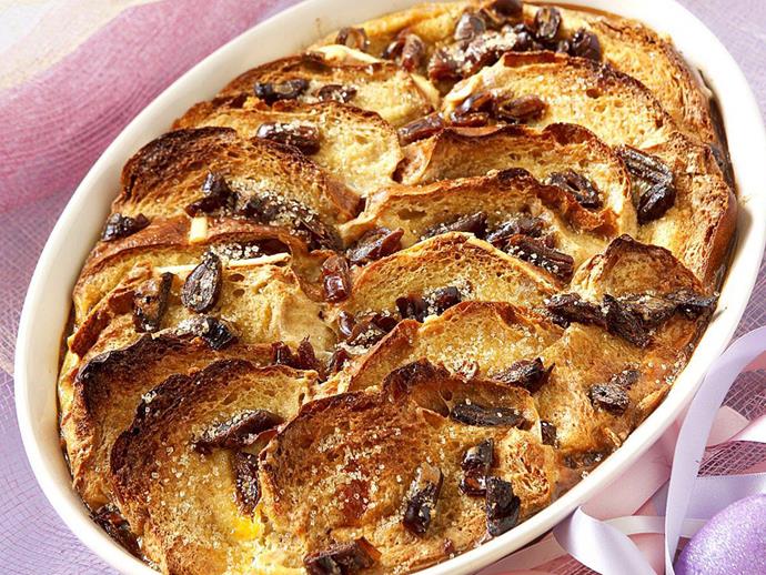 **[Caramel and date bread pudding](https://www.womensweeklyfood.com.au/recipes/caramel-and-date-bread-pudding-13521|target="_blank")**