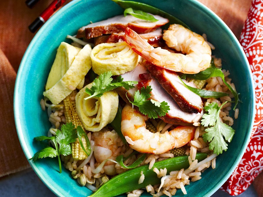 With deliciously roasted char siu pork, this [pork fried rice recipe](https://www.womensweeklyfood.com.au/recipes/best-ever-pork-fried-rice-15431|target="_blank") is our best ever.