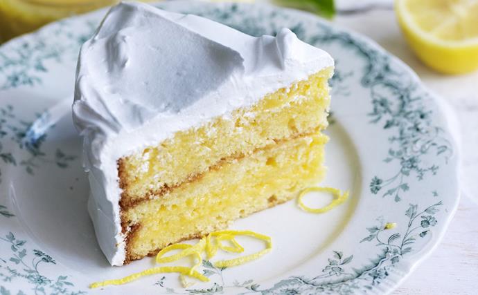 lemon curd cake