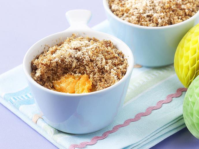 **[Apricot brown betty](https://www.womensweeklyfood.com.au/recipes/apricot-brown-betty-12469|target="_blank")**

Use up leftover hot cross buns to make this speedy, delicious dessert.