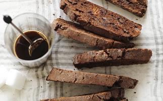 CHOCOLATE AND  FIG Biscotti