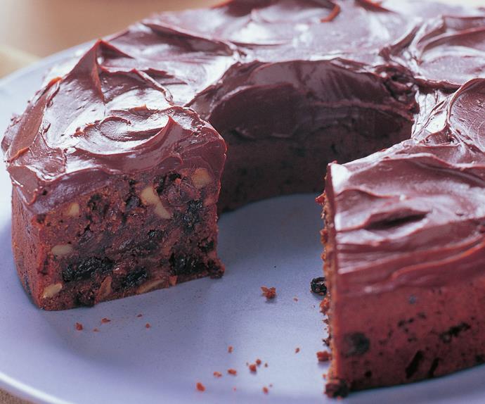 chocolate fruit cake