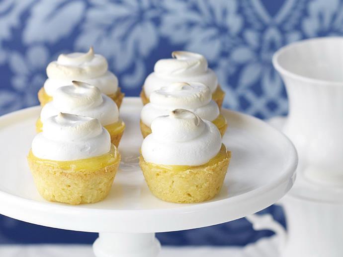 How cute are these little [limoncello meringue pies?](http://www.foodtolove.com.au/recipes/limoncello-meringue-pies-25928|target="_blank") Too cute.