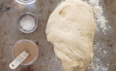How to make pizza or bread dough