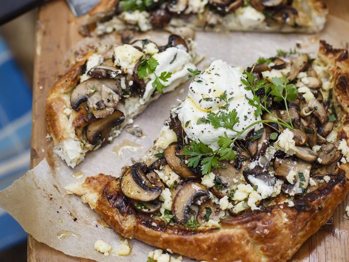 [Free-form mushroom and cheese tart](https://www.womensweeklyfood.com.au/recipes/free-form-mushroom-and-cheese-tart-27855|target="_blank")