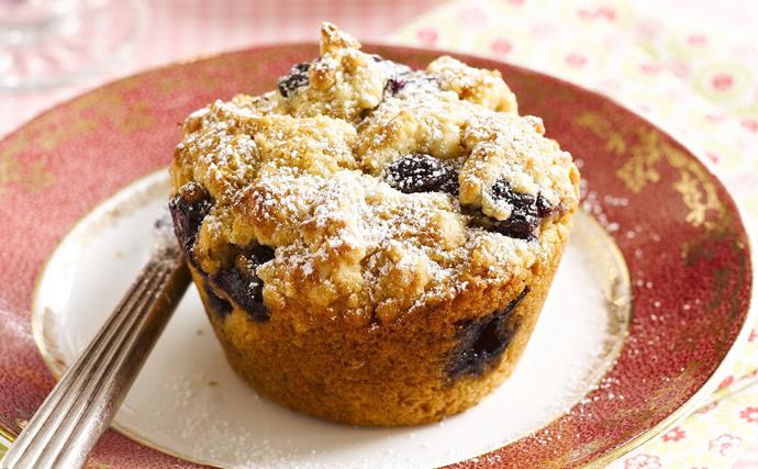 Classic blueberry muffins
