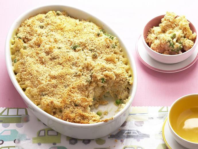 This [gluten-free, dairy-free macaroni cheese with peas](https://www.womensweeklyfood.com.au/recipes/gluten-free-dairy-free-macaroni-cheese-with-peas-8339|target="_blank") means nobody needs to miss out on the ultimate comfort food.