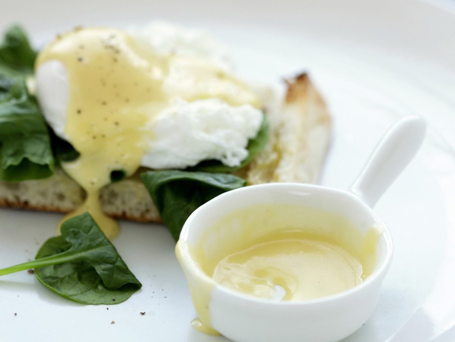You can't have an [eggs benedict](https://www.womensweeklyfood.com.au/recipes/eggs-benedict-27384|target="_blank") without a generous drizzle of [hollandaise sauce](https://www.womensweeklyfood.com.au/recipes/hollandaise-sauce-6959|target="_blank")! This classic French sauce is also delicious served with steak or a fillet of [crispy skinned salmon](https://www.womensweeklyfood.com.au/how-to/how-to-cook-salmon-on-a-pan-1260|target="_blank"). 
