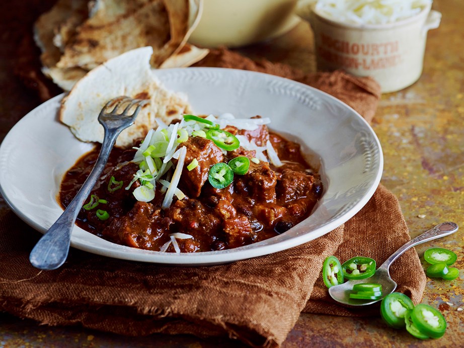 This traditional [Mexican beef chilli mole](https://www.womensweeklyfood.com.au/recipes/slow-cooked-mexican-beef-chilli-mole-28671|target="_blank"), where chocolate, chilli and beef are combined in a delicious, hearty casserole is an ideal slow-cooker recipe.