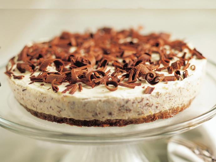 **[Sicilian cheesecake](https://www.womensweeklyfood.com.au/recipes/sicilian-cheesecake-6446|target="_blank")**

Made from a combination of ricotta cheese and whipped cream studded with chocolate and candied peel and topped with chocolate curls, this Sicilian cheesecake recipe is a delight.