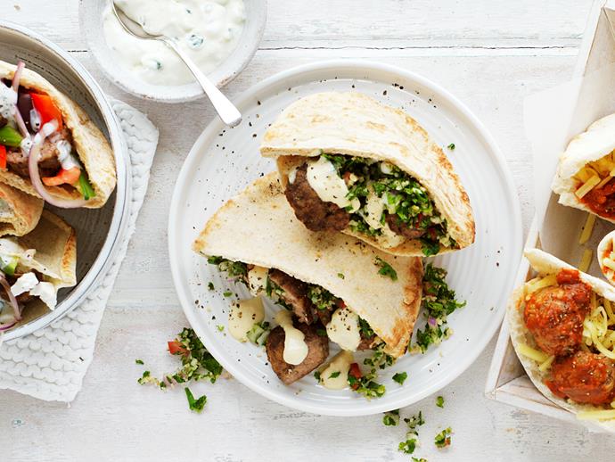 Experience authentic Lebanese flavours at home with these quick and easy [meatball pockets](https://www.womensweeklyfood.com.au/recipes/lebanese-meatball-pocket-28761|target="_blank")! Full of fresh ingredients, this makes a great family lunch or dinner.