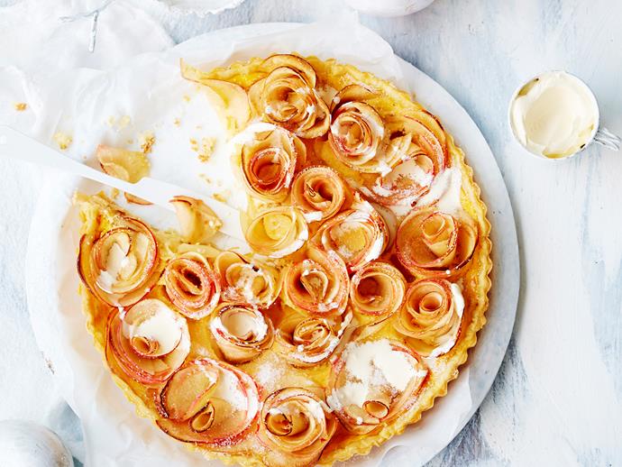 **[Apple and cardamom tart](https://www.womensweeklyfood.com.au/recipes/apple-and-cardamom-tart-28774|target="_blank")**

Wonderfully fragrant, the combination of apple and cardamon is a match made in heaven. We've paired them together here in this gorgeous tart with a golden pastry and a dollop of fresh cream to create a perfectly balanced dessert.