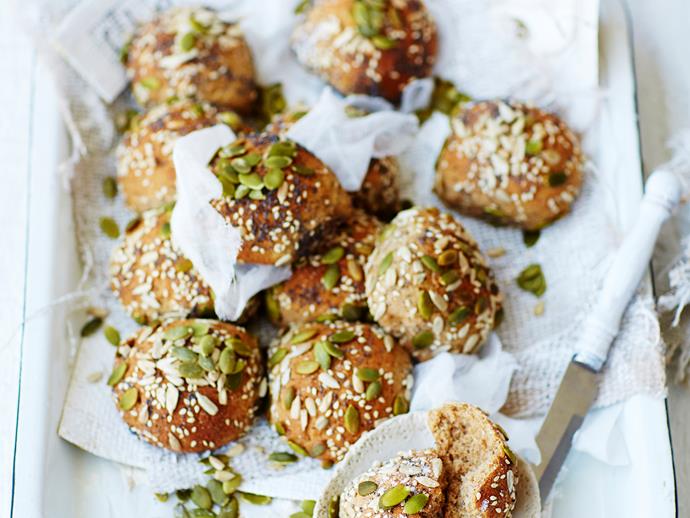 These nutritious [rye, honey and seed pull-apart rolls](https://www.womensweeklyfood.com.au/recipes/rye-honey-and-seed-pull-apart-rolls-28789|target="_blank") are a delicious and healthy accompaniment with dinner - made with loads of tasty wholesome ingredients.