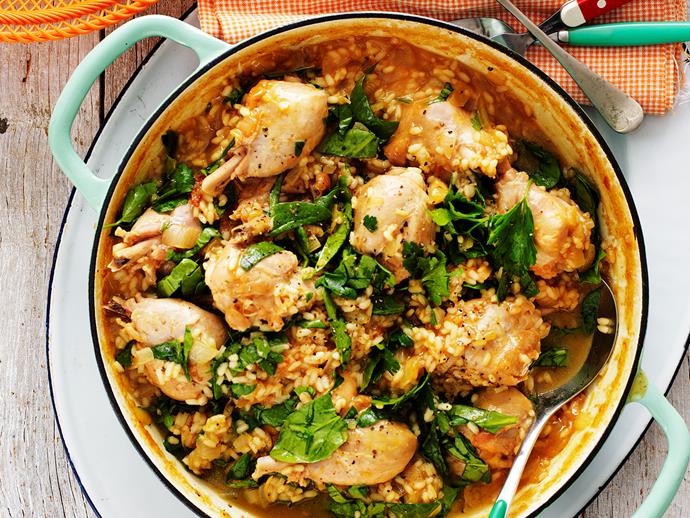 Deliciously tender and succulent [apricot chicken and soft creamy rice](https://www.womensweeklyfood.com.au/recipes/apricot-chicken-with-creamy-rice-28847|target="_blank"). Warm and comforting - the perfect family dinner for the cooler winter nights!