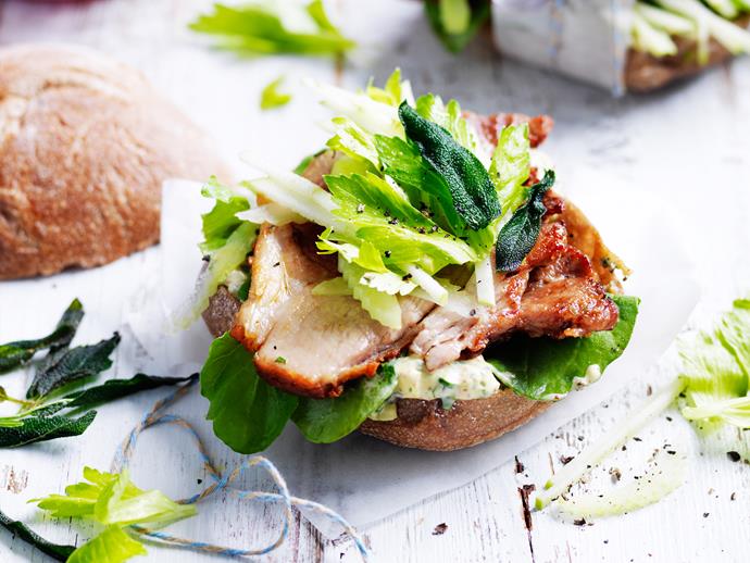 These sweet and savoury [apple and celery porchetta rolls](https://www.womensweeklyfood.com.au/recipes/apple-and-celery-porchetta-rolls-28877|target="_blank") offer the perfect balance of flavour! Full of fresh wholesome ingredients, enjoy this dish for dinner any night of the week!