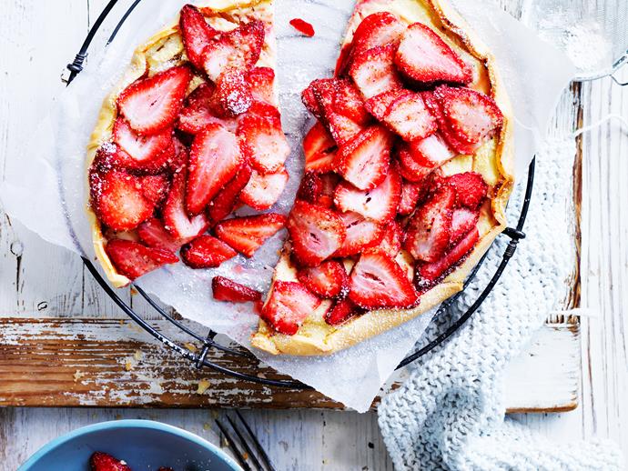 **[Vanilla and hazelnut strawberry galette](https://www.womensweeklyfood.com.au/recipes/vanilla-and-hazelnut-strawberry-galette-28898|target="_blank")**

This irresistably decadent vanilla and hazelnut strawberry galette is the perfect sweet treat for your next brunch or morning tea!