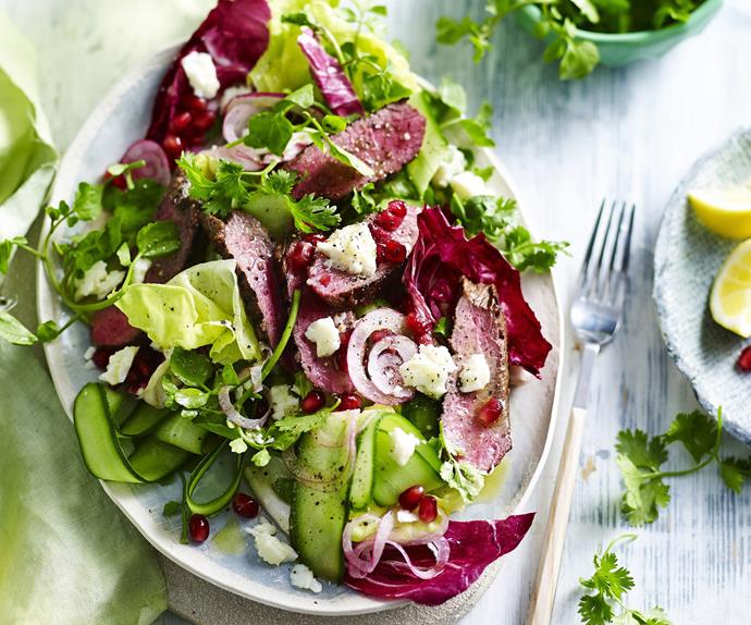 Grilled lamb salad | Australian Women's Weekly Food