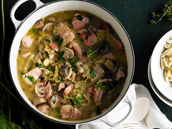 Feed the family with this tender mouthwatering [chicken, mushroom and leek fricassee](https://www.womensweeklyfood.com.au/recipes/chicken-mushroom-and-leek-fricassee-28954|target="_blank")! Simple, flavoursome and so delicious - this will no doubt become a household favourite!