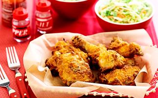 Southern fried chicken