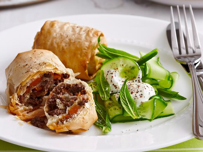 **[Tomato and mince pies](https://www.womensweeklyfood.com.au/recipes/tomato-and-mince-pies-29348|target="_blank")**

All the satisfaction of a classic mince pie, with the tart addition of tomato, all encased in a crispy filo shell.