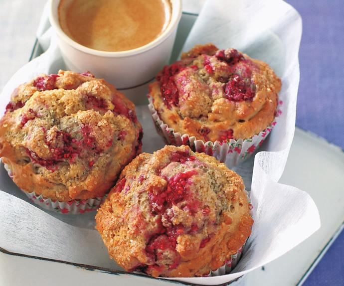 Gluten-free, dairy-free, Raspberry Muffins