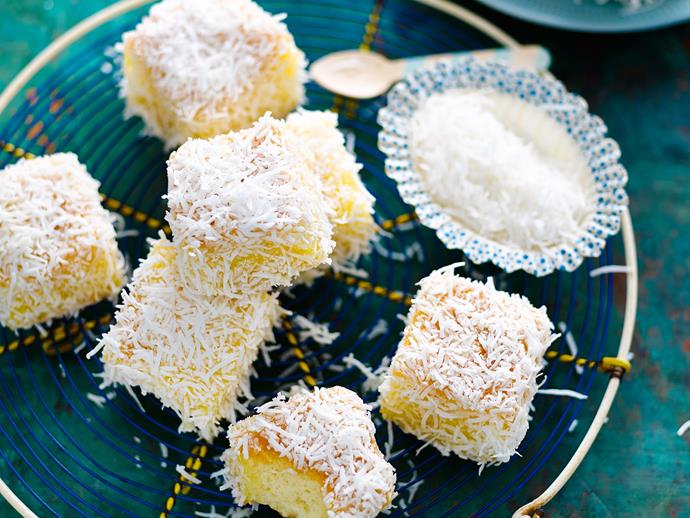 **[Lemontons](https://www.womensweeklyfood.com.au/recipes/lemontons-29206|target="_blank")**

We have created a lemon twist on a classic favourite - the Lamington. We've even made this recipe gluten-free, and nut-free, so everyone can enjoy!