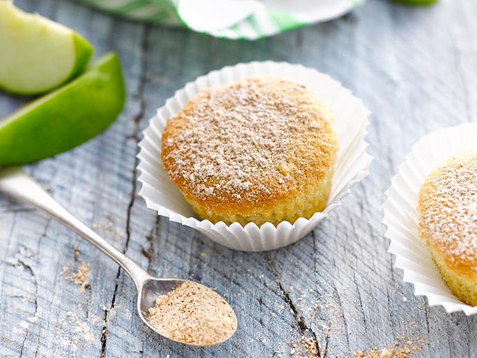 Yummy, delicious gluten-free and dairy-free [spiced apple cupcakes](https://www.womensweeklyfood.com.au/recipes/spiced-apple-cupcakes-29207|target="_blank") perfect for the kids lunchbox and for you with a cup of tea, morning or afternoon.