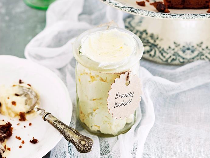 **Brandy butter**
<br><br>
Sweet and sinful - this heavenly brandy butter is quick, easy, and so delicious!
<br><br>
[**Read the full recipe here**](https://www.womensweeklyfood.com.au/recipes/brandy-butter-29302|target="_blank") 
<br><br>