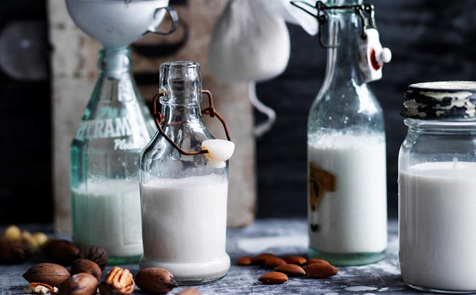 Dairy-free nut milks