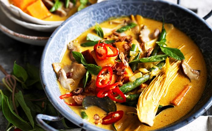 Vegetarian Thai yellow curry