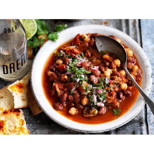 Chilli beans with chimichurri recipe | Food To Love