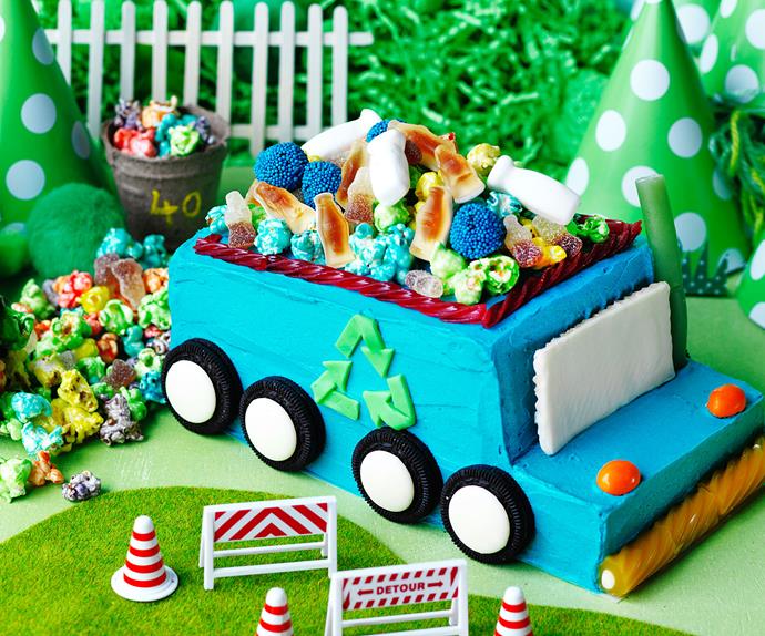 Lolly truck cake
